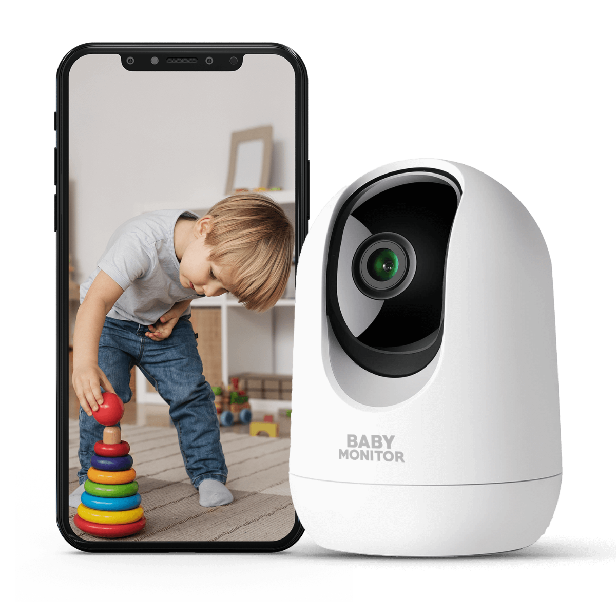 ELRO BC4000 Baby Monitor Royale Baby Monitor Full HD avec écran tactile ELRO BC4000 Baby Monitor Royale Baby Monitor Full HD avec écran tactile