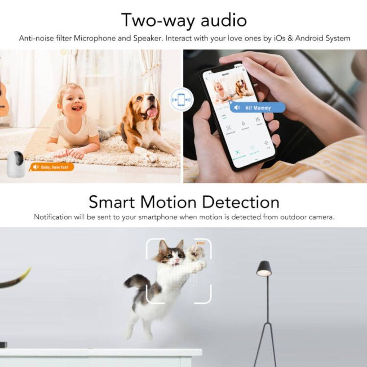 Baby Monitor Pro Camera | Ultra HD